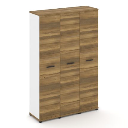 Concept Шкаф 3 узкие секции, 5 ниш CN.STU-538 B Сандал Янтарный/Белый Бриллиант/Металл Черный 1252*4