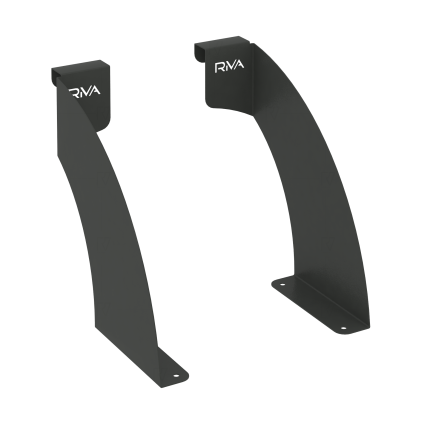 Комплект кронштейнов для полки MAN-41 Металл Антрацит 52*220*200