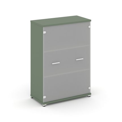 Concept Шкаф 1 широкая секция, 3 ниши CN.STS.E-316 SM W Кобо/Металл Белый/Сатин 836*420*1186