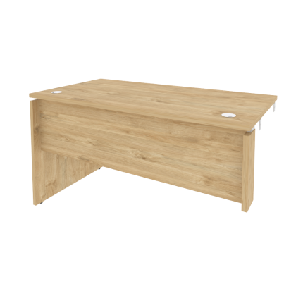 Onix Стол-приставка левый к опорным элементам O.SPR-3.7 (L) Тиквуд Светлый 1380*720*750