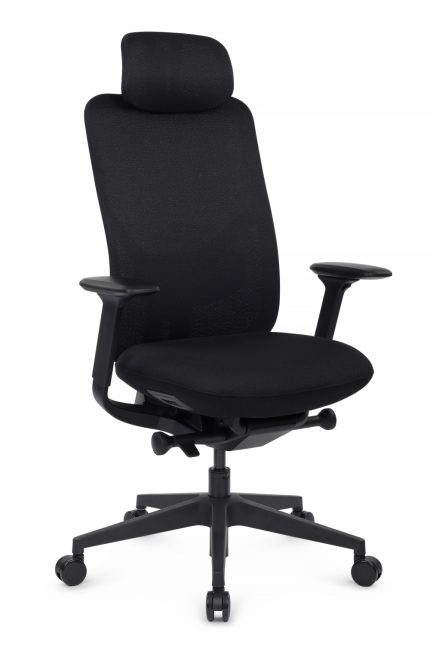 Кресло Antler EAN-001A Черный пластик/Черный