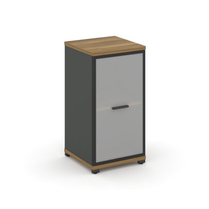 Concept Шкаф 1 узкая секция, 2 ниши CN.STU.E-213 RMB A Сандал Янтарный/Антрацит/Металл Антрацит/Сати