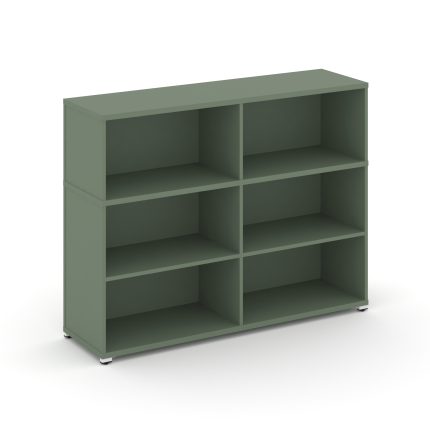 Concept Стеллаж опорный/приставной с надставкой низ. CN.SOPO-007 Кобо/Металл Белый 1480*420*1140