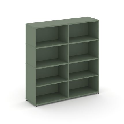 Concept Стеллаж опорный/приставной с надставкой выс. CN.SOPO-008 Кобо/Металл Белый 1480*420*1530