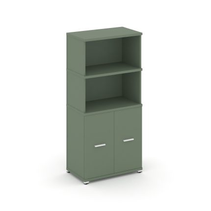 Concept Распаш. шкаф опорный/приставной с надставкой выс. CN.SOPR-004 W Кобо/Металл Белый 720*420*15