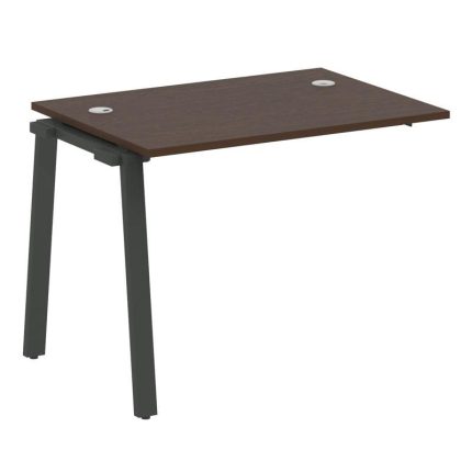 Metal System Проходной элемент рабочей станции на А-образном м/к БА.ПРС-СП-1.1 Венге Цаво/Металл Ант