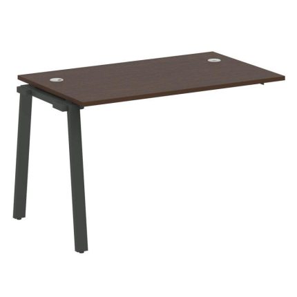 Metal System Проходной элемент рабочей станции на А-образном м/к БА.ПРС-СП-1.2 Венге Цаво/Металл Ант