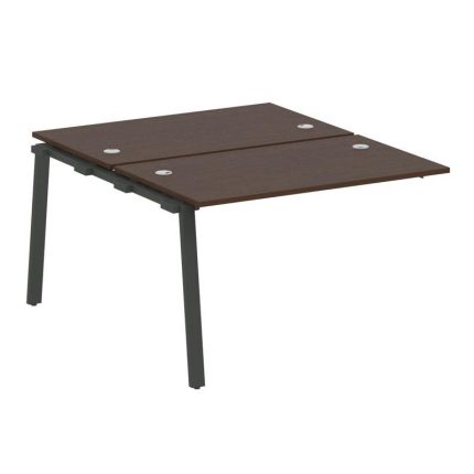 Metal System Проходной элемент рабочей станции на А-образном м/к БА.ПРС-СП-2.2 Венге Цаво/Металл Ант