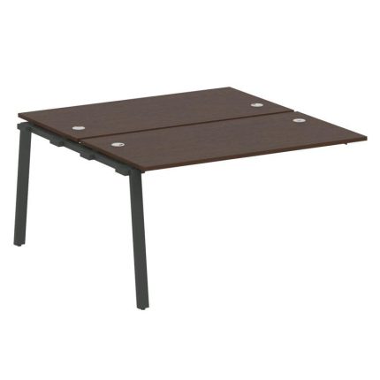 Metal System Проходной элемент рабочей станции на А-образном м/к БА.ПРС-СП-2.3 Венге Цаво/Металл Ант