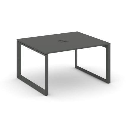 Style Project Стол переговорный SN-59O.SPRG-034 Антрацит/Металл Антрацит 1580*1180*750
