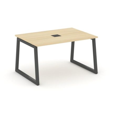 Style Project Стол переговорный SN-5T1.SPRG-002 Акация Лорка/Металл Антрацит/Заглушка Металл Антраци