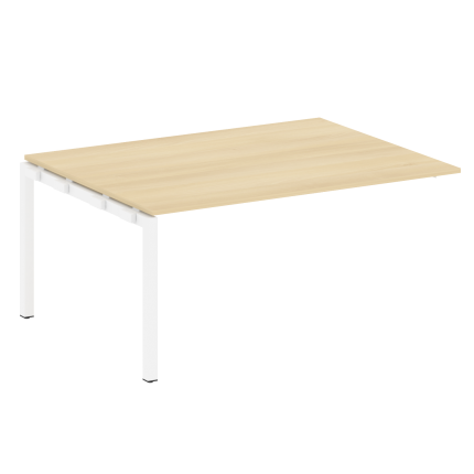 Metal System Quattro Проходной элемент перег. стола на П-образном м/к 50БП.ППРГ-4 Акация Лорка/Метал