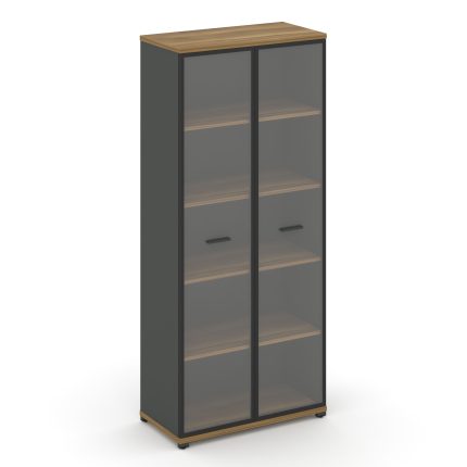 Concept Шкаф 1 широкая секция, 5 ниш CN.STS.E-518 RPB A Сандал Янтарный/Антрацит/Металл Антрацит/Про