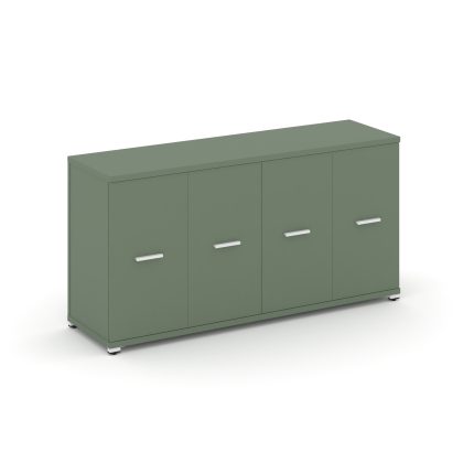 Concept Распаш. шкаф опорный/приставной CN.SOPR-005 W Кобо/Металл Белый 1480*420*750