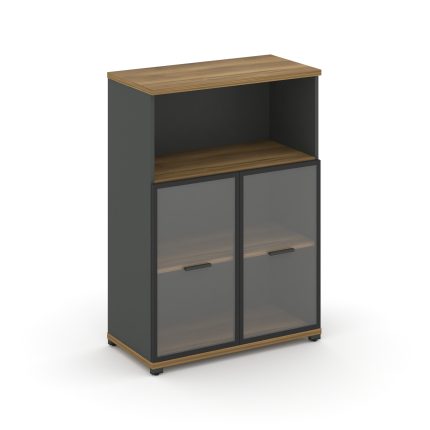 Concept Шкаф 1 широкая секция, 3 ниши CN.STS.E-313 RPB A Сандал Янтарный/Антрацит/Металл Антрацит/Пр