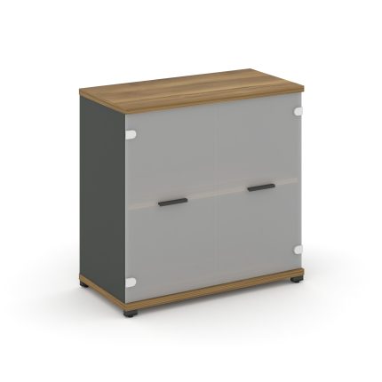 Concept Шкаф 1 широкая секция, 2 ниши CN.STS.E-213 SM A Сандал Янтарный/Антрацит/Металл Антрацит/Сат