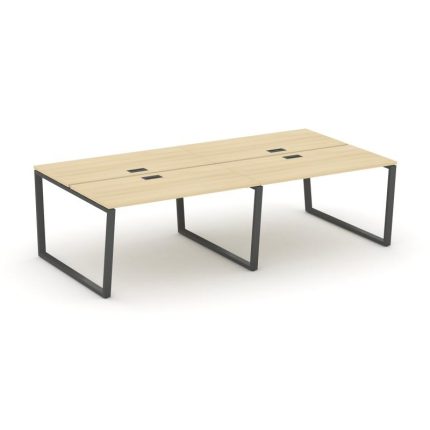 Style Project Рабочая станция 2-х сторон. SN-6T2.DRS-034 Акация Лорка/Металл Антрацит/Заглушка Пласт