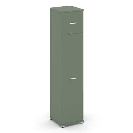 Concept Шкаф 1 узкая секция, 5 ниш CN.STU-517 W Кобо/Металл Белый 420*420*1922