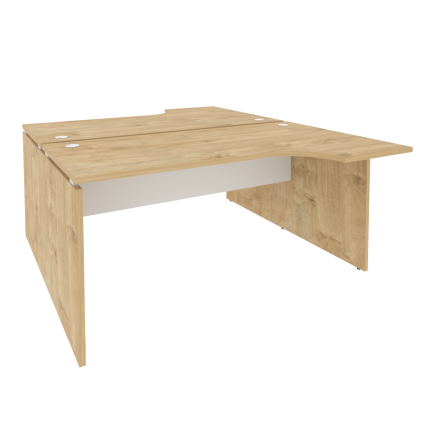 Onix Рабочая станция O.D.SA-1 Тиквуд Светлый/Белый Бриллиант 1580*1995*750 (1475/460)