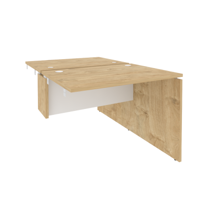 Onix Стол-приставка двойной к опорным элементам O.D.SPR-1.7 Тиквуд Светлый/Белый Бриллиант 980*1475*