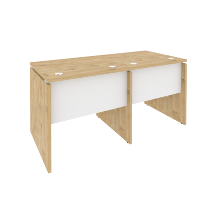 Onix Рабочая станция O.RS-2.0.7 Тиквуд Светлый/Белый Бриллиант 1560*720*750