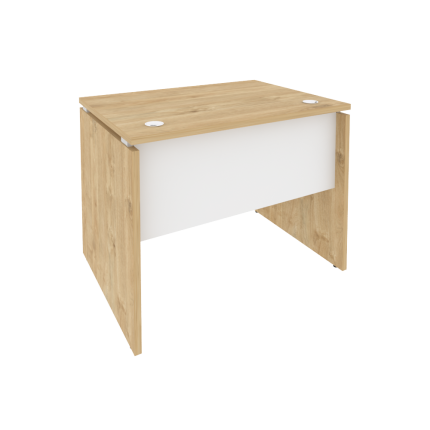 Onix Стол письменный O.SP-1.7 Тиквуд Светлый/Белый Бриллиант 980*720*750