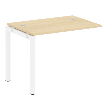 Metal System Quattro Проходной элемент рабочей станции на П-образном м/к 50БП.ПРС-СП-1.1 Акация Лорк