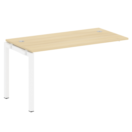 Metal System Quattro Проходной элемент рабочей станции на П-образном м/к 50БП.ПРС-СП-1.3 Акация Лорк