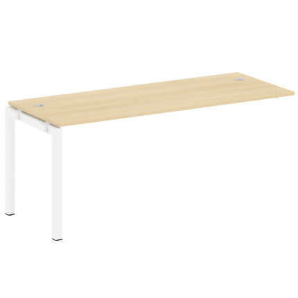 Metal System Quattro Проходной элемент рабочей станции на П-образном м/к 50БП.ПРС-СП-1.5 Акация Лорк