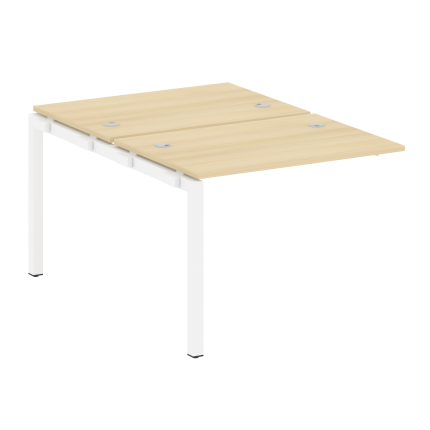 Metal System Quattro Проходной элемент рабочей станции на П-образном м/к 50БП.ПРС-СП-2.1 Акация Лорк