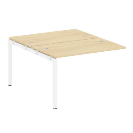 Metal System Quattro Проходной элемент рабочей станции на П-образном м/к 50БП.ПРС-СП-2.2 Акация Лорк