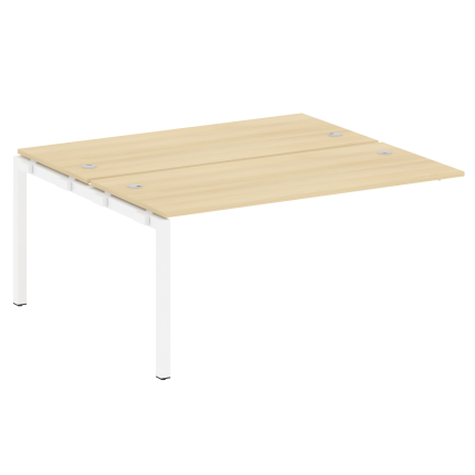 Metal System Quattro Проходной элемент рабочей станции на П-образном м/к 50БП.ПРС-СП-2.4 Акация Лорк