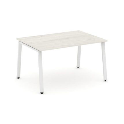 Style Project Стол переговорный SN-6A.SPRG-004.3 Дуб Наварра/Металл Белый 1580*980*750