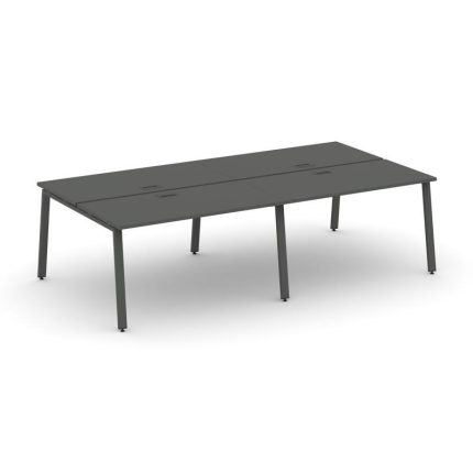 Style Project Рабочая станция 2-х сторон. SN-6A.DRS-051 Антрацит/Металл Антрацит 1960*1632*750