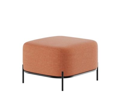 Jive Диван одноместный без спинки JVE-3 Romeo 08/Металл Черный 670*720*480