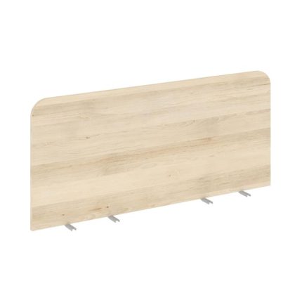 Настольный Экран фронтальный UNE.DEKRF-508.16 Бук Артизан/Металл Серый 1200*16*525