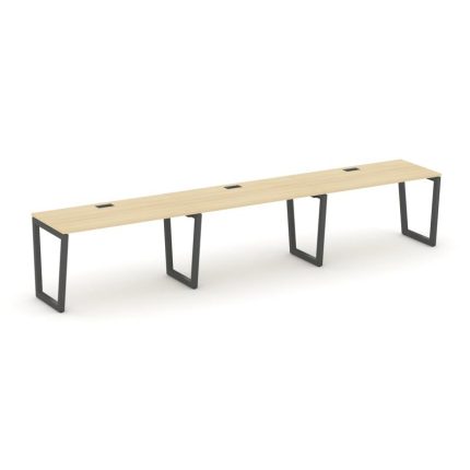 Style Project Рабочая станция 1 сторон. SN-5T2.ORS-034 Акация Лорка/Металл Антрацит/Заглушка Пластик