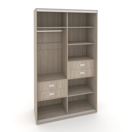 Maris Комплект №5, 2-х секционного шкафа высокого L=1800мм SH.K2-8.1 K5 Дуб Аттик 1800*600*2394