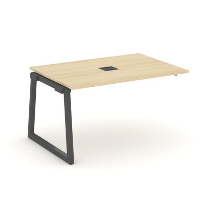 Style Project Проходной наб. элем. перег. стола SN-5T1.NSPRG-003 Акация Лорка/Металл Антрацит/Заглуш