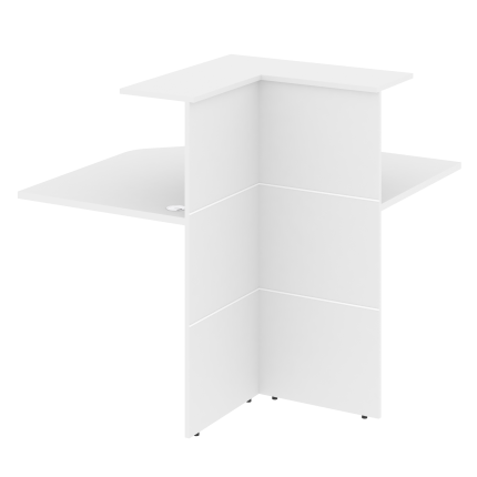 Onix Модуль угловой внутренний высокий правый O.R-MU.VNU (R) Белый Бриллиант 1195*1195*1160