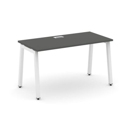 Style Project Стол письменный SN-5A.SP-003 Антрацит/Металл Белый 1380*600*750