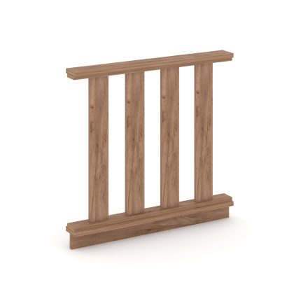 Kodex Барьер для зала суда KD.BZ-09 Дуб Табак 900*100*850