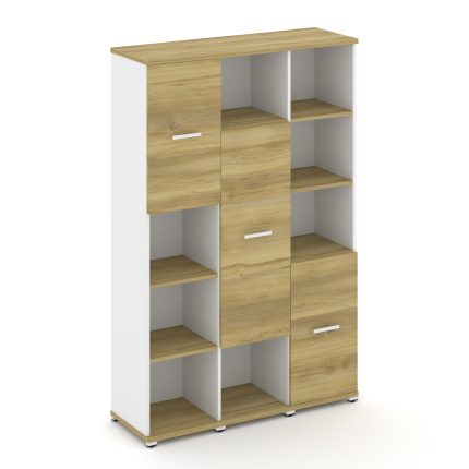 Concept Набор №533.U CN.STUN-533 W Дуб Винченцо/Белый Бриллиант/Металл Белый 1252*420*1922