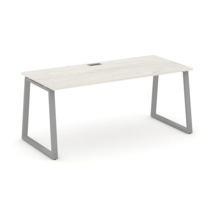 Style Project Direct Стол письменный SN-6T1.SR-024.M Дуб Наварра/Металл Серый/Заглушка Металл Серый