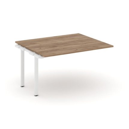 Style Project Проходной наб. элем. перег. стола SN-6P.NSPRG-033.3 Дуб Табак/Металл Белый 1380*1180*7