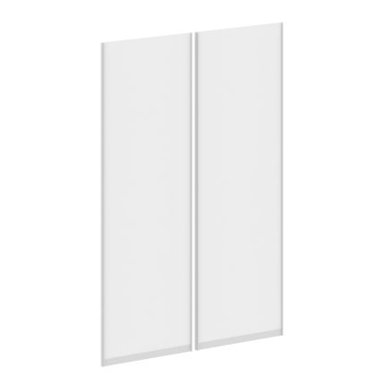Maris Комплект дверей ЛДСП 2шт. для шкафа высокого L=1600мм SH.DDK-6.1 Белый Бриллиант 791*31*2295