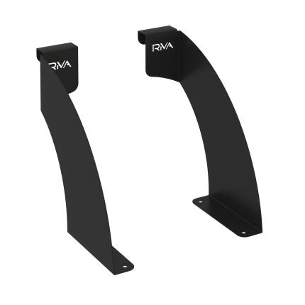 Комплект кронштейнов для полки MAN-41.T-30 Металл Черный 52*230*200