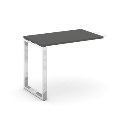 Style Project Direct Lux Брифинг-приставка M-SN-6O.BR-004 Антрацит/Нержавеющая Сталь/Хром 1180*600*7