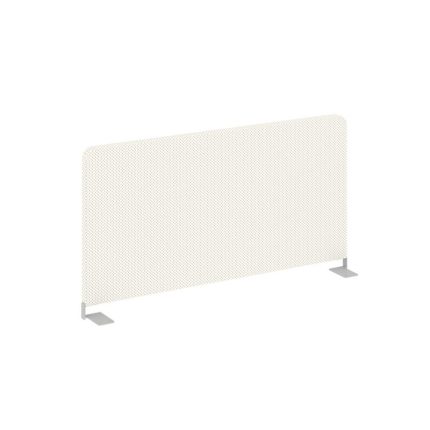 Настольный Экран боковой UNE.TEKRB-304.25 Белый/Металл Серый 800*28*297