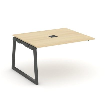 Style Project Проходной наб. элем. перег. стола SN-5T1.NSPRG-033 Акация Лорка/Металл Антрацит/Заглуш